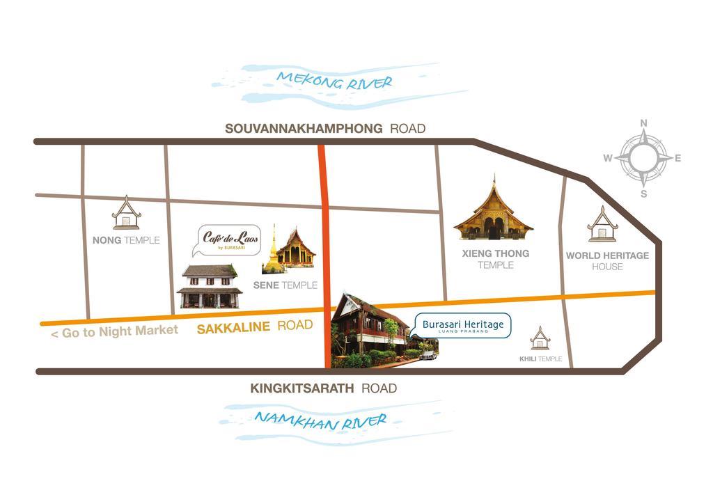 Burasari Heritage Luang Prabang Exterior photo